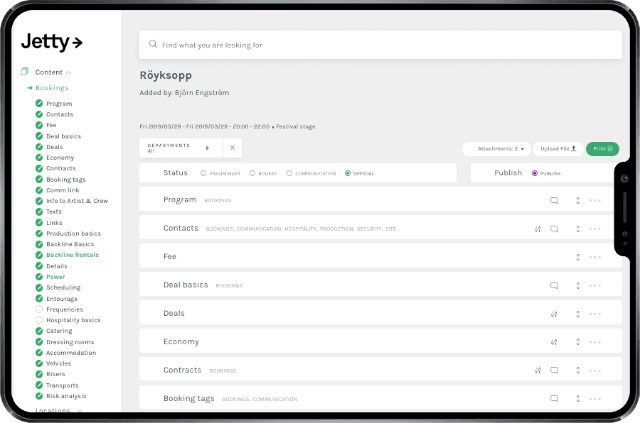 Share crucial workflows with everyone to make sure nothing gets missed.