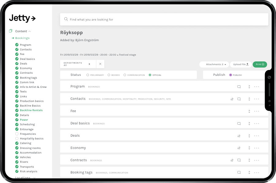 Share crucial workflows with everyone to make sure nothing gets missed.